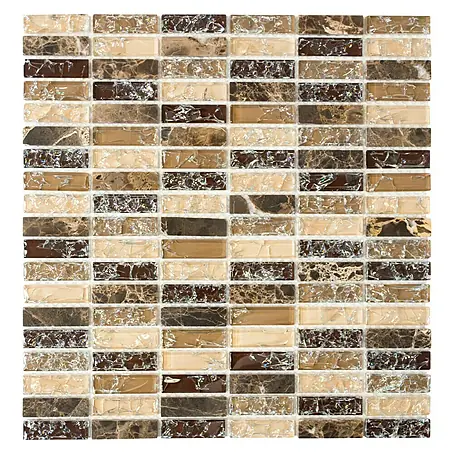 Mosaikfliese Crystal Mix XIC S1255