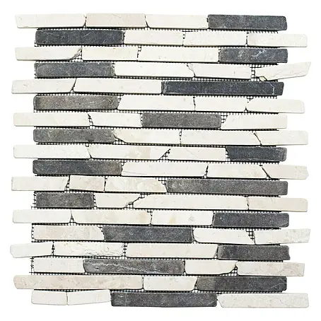 Mosaikfliese Biancone Java MOS BRICK 115