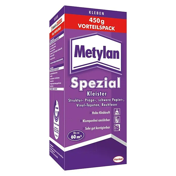 Metylan Spezialkleister Spezial - 450 g - Vorderansicht