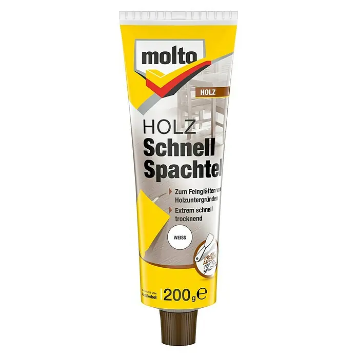 Molto Holzspachtel - 200 g - Vorderansicht