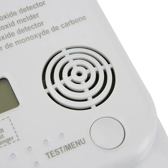 Smartwares Koolmonoxidemelder RM 370 - 12 x 9 x 3,5 cm, Levensduur batterij: 1 jaar - Vooraanzicht