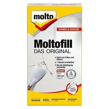 Molto  Spachtelpulver Moltofill Das Original