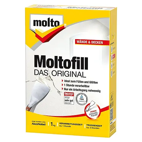 Molto  Spachtelpulver Moltofill Das Original