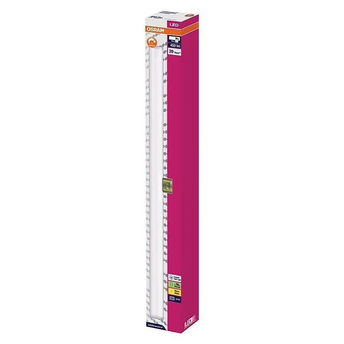 Osram Buislamp LEDinestra - 4,9 W, Lengte: 500 mm, Warm wit, S14d - Zijaanzicht rechts