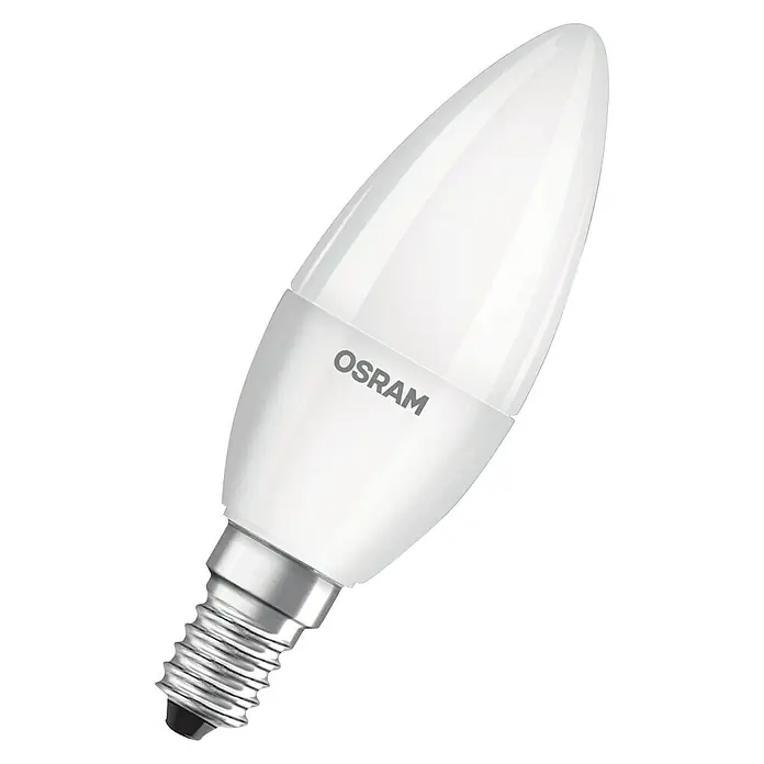 Osram LED-Leuchtmittel Star Classic B - 5 W, E14, 1 Stk., Kaltweiß, Nicht Dimmbar - Ansicht von oben