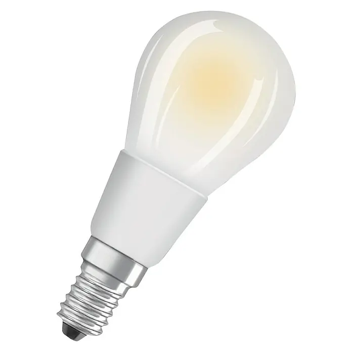 Osram LED-Leuchtmittel Retrofit Classic P - 5 W, E14, Warmweiß, Dimmbar, Matt - Ansicht von oben