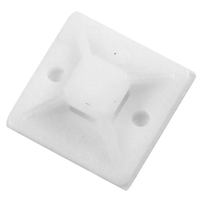 Voltomat Stalak za pričvršćivanje - Bijele boje, D x Š: 20 x 20 mm, 50 Kom.