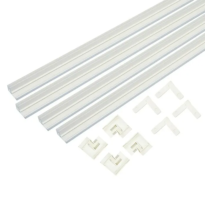 Star Stairs Abdeckleiste - Passend für: Star Stairs Bodentreppen ≤ 140 x 60 cm - Detailaufnahme