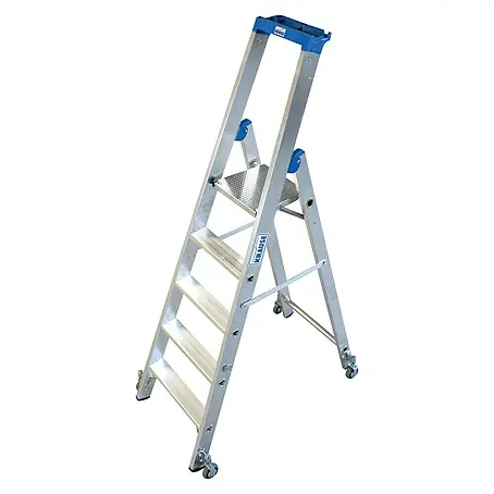 Krause Stabilo Stufenstehleiter Fahrbar