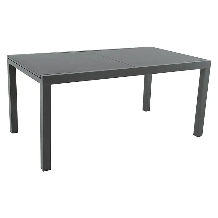 Sunfun Maja Vrtni stol - D x Š: 160 x 90 cm, Sigurnosno staklo, Na izvlačenje