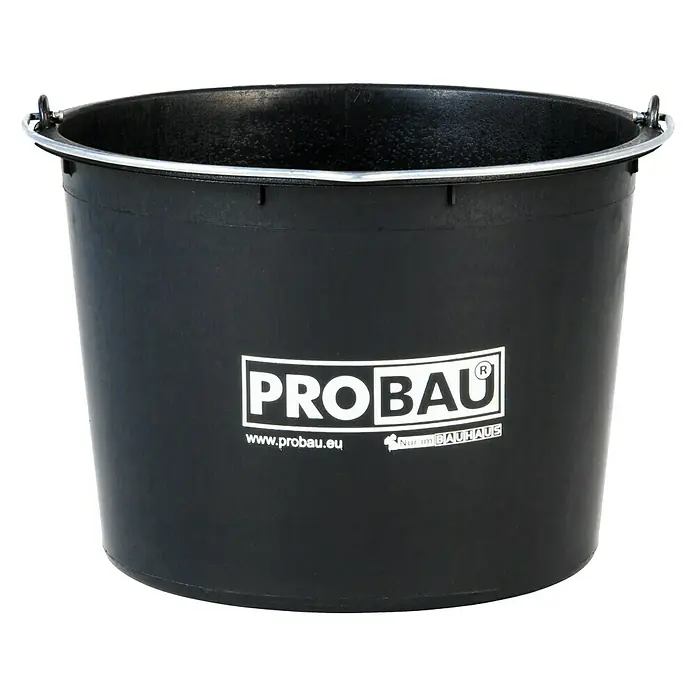 Probau Baueimer - Fassungsvermögen: 20 l - Vorderansicht