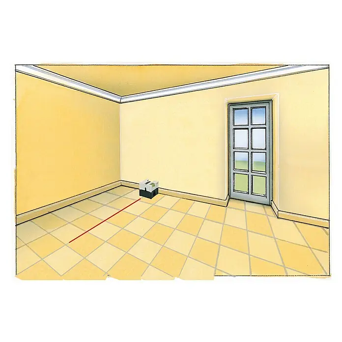 Laserliner Kreuzlinienlaser LaserCube - Max. Arbeitsbereich: 5 m - Anwendungsbeispiel