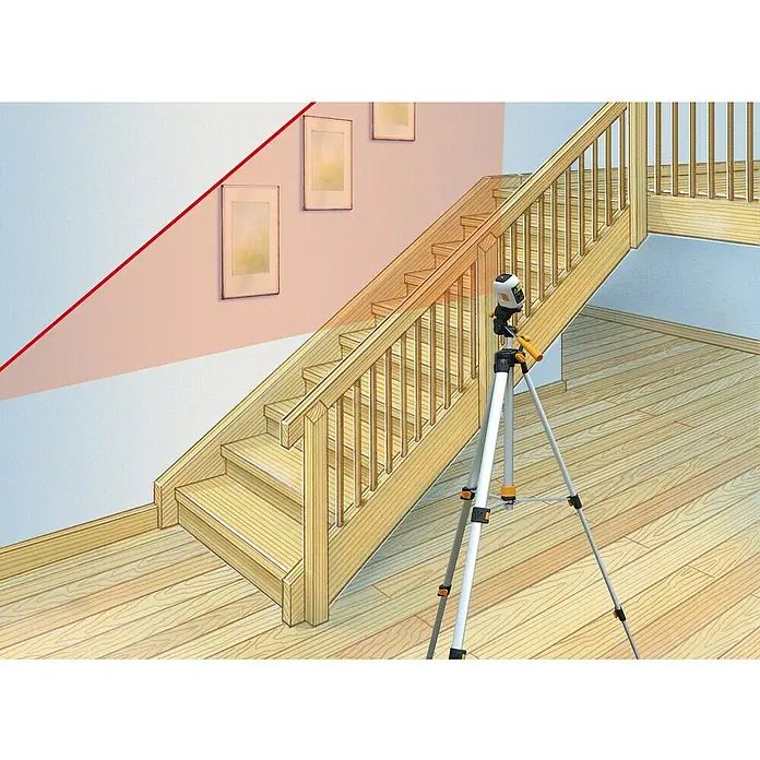 Laserliner Kruislijnlaser SmartCross-Laser-set - Max. werkbereik: 10 m - Toepassingsvoorbeeld