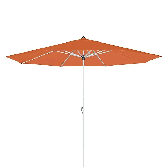 Doppler Sonnenschirm Active Teleskop - Terracotta, Durchmesser: 333 cm