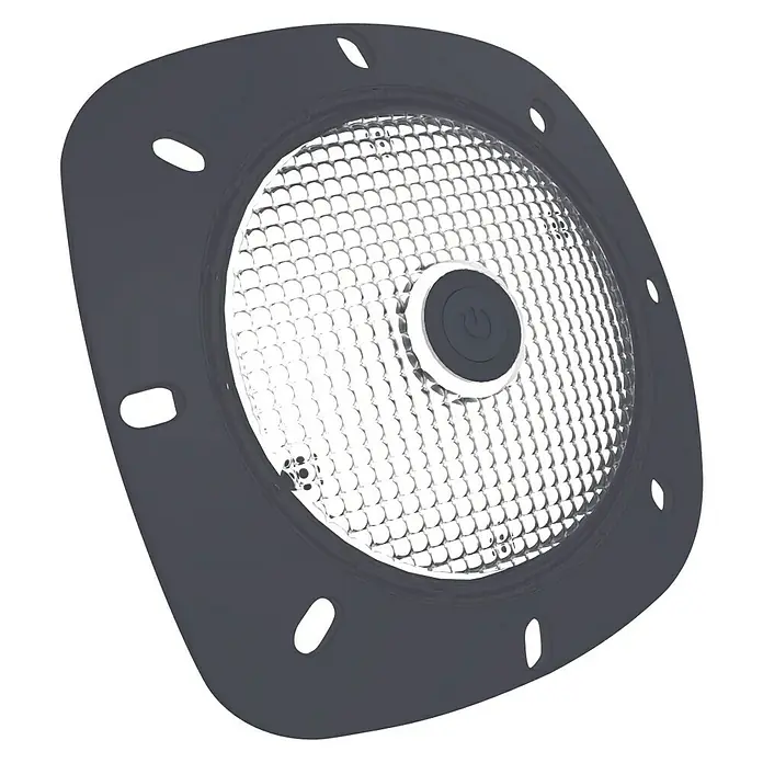 myPool LED-Poolbeleuchtung - 8,6 cm, Grau, LED, Lichtfarbe: RGB - Vorderansicht