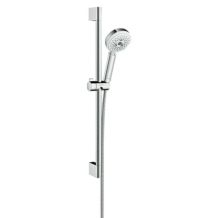 Hansgrohe Crometta Tuš garnitura 100 Multi - Razmak provrta: 62,5 cm, Krom - Pogled sprijeda
