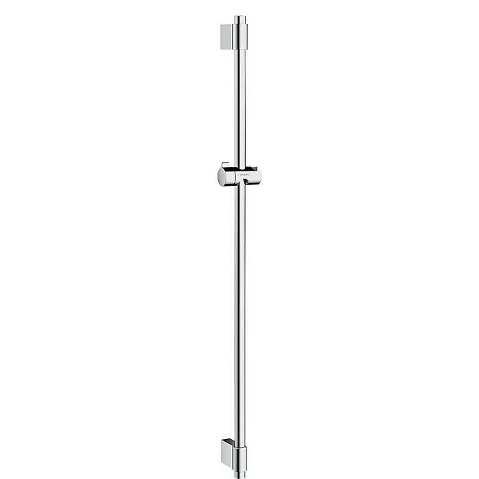 Hansgrohe Brausestange Unica Varia - Höhe: 104,4 cm, Lochabstand: 40 - 97 cm, Chrom - Vorderansicht