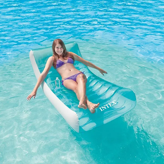 Intex Colchoneta hinchable Rockin Lounge - 188 x 99 cm