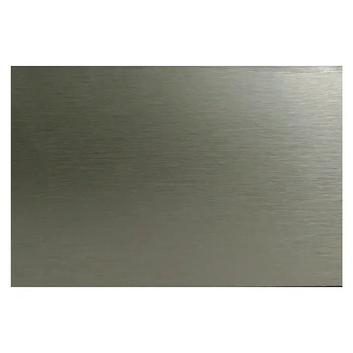 CUCINE Küchenrückwand Fixmaß - 1007 Inox, 299 x 64 cm, Stärke: 8 mm, Holz - Ansicht von oben