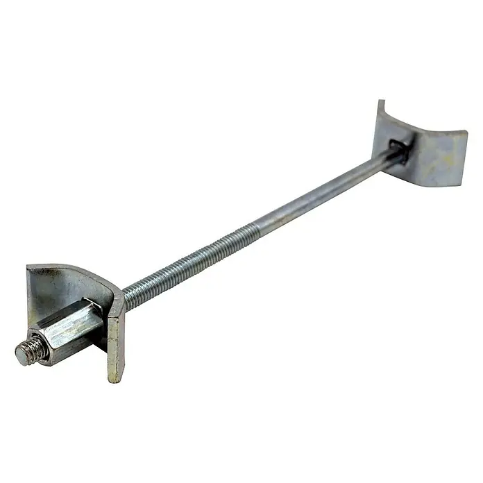 Kantoflex Arbeitsplattenverbinder - Länge: 12 cm, 2 Stk. - Rechte Seitenansicht