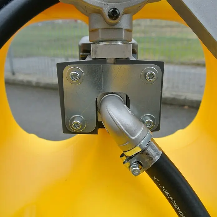 Kraftstofftrolley - Geeignet für: Diesel, Fassungsvermögen: 55 l - Detailaufnahme