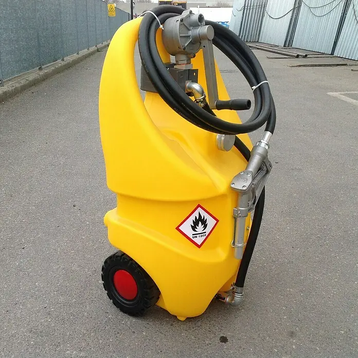 Kraftstofftrolley - Geeignet für: Diesel, Fassungsvermögen: 55 l - Rechte Seitenansicht