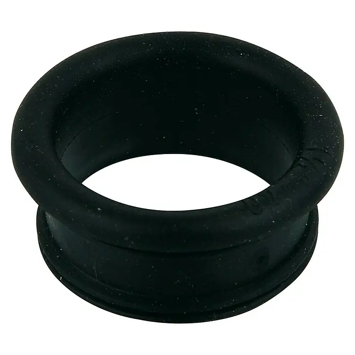 Navojna spojnica - 1½″ x 40 mm, Crne boje - Pogled sprijeda