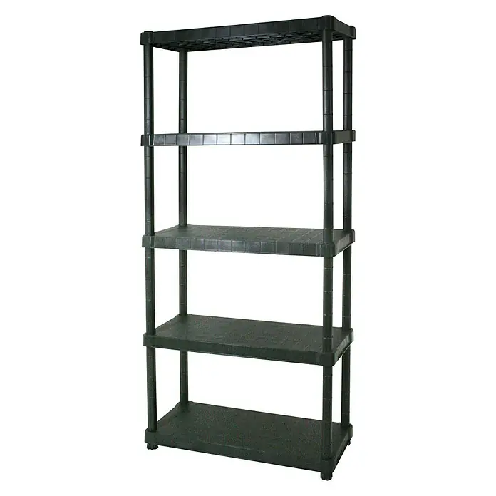 Regalux Plastični regal - D x Š x V: 40 x 90 x 188 cm, Nosivost: 55 kg/polica - Pogled odozgo