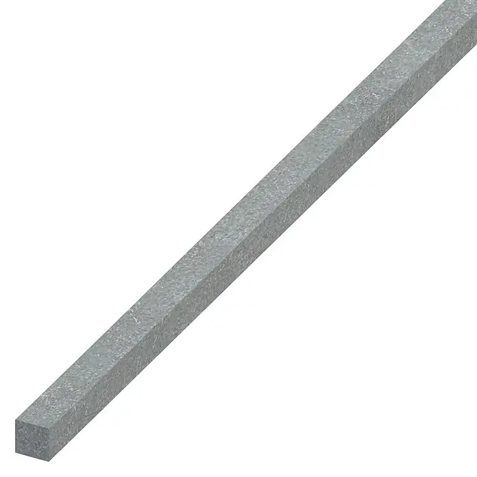Kantoflex Quadratstange - L x B x H: 1.000 x 6 x 6 mm, Stahl, Stahlgrau