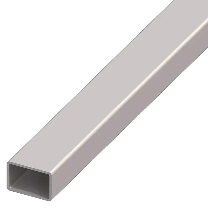 Kantoflex Rechteckrohr - 1.000 x 40 x 25 mm, Stärke: 2 mm, Kaltgewalzter Stahl - Linke Seitenansicht