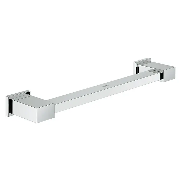 Grohe Essentials Cube Wannengriff - Breite: 39,2 cm, Chrom, Glänzend - Vorderansicht