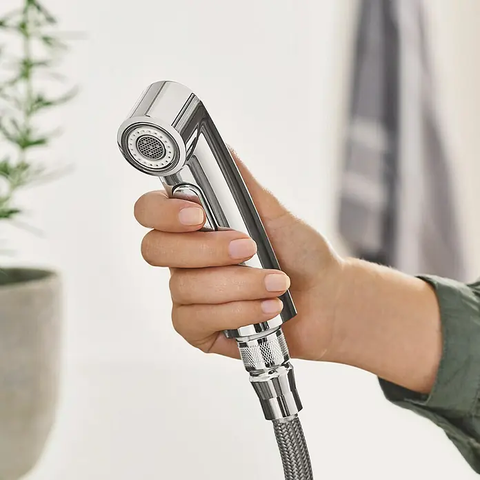Grohe Start Slavina za sudoper - Krom, Sjaj, okretni izljev - Proizvod u upotrebi