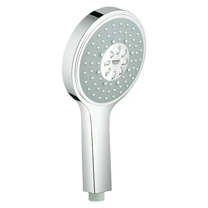Grohe Handbrause Power & Soul Cosmoplitan 130 - Anzahl Funktionen: 4 Stk., Durchmesser: 13 cm, Chrom - Vorderansicht