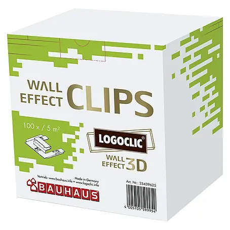 LOGOCLIC  Set limića za zidne obloge Wall Effect 3D