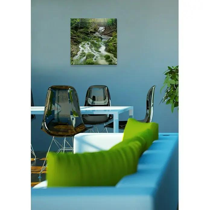 Glasbild - Mystic Ways, B x H: 50 x 50 cm - Stimmungsaufnahme