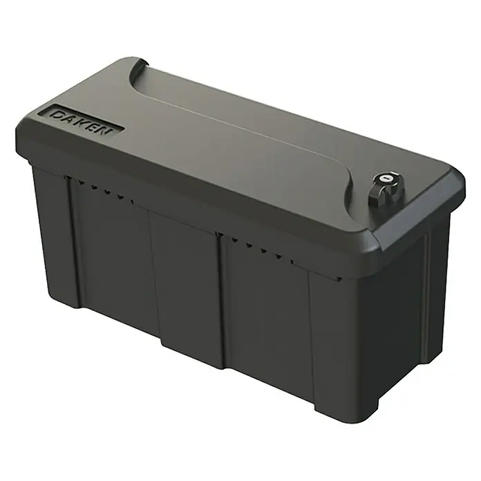 LAS Deichselbox - 56 x 25 x 27 cm, Nutzlast: 30 kg - Vorderansicht