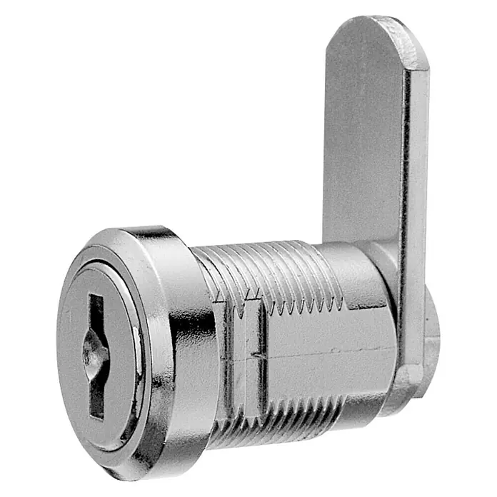 Burg-Wächter Universalzylinder ZS 85 - Einbaumaß: Ø 16,2 mm, Materialstärke: 1 mm - 12 mm, Vernickelt - Vorderansicht