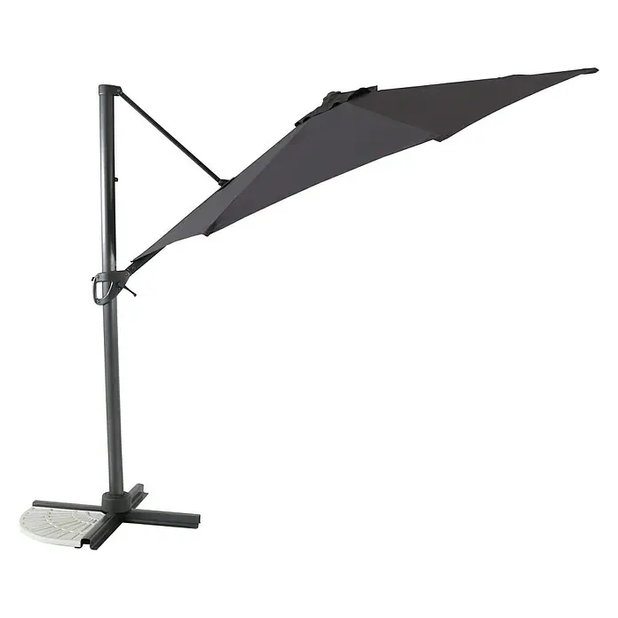 Sunfun Ligurien Ampelschirm - 300 cm, Anthrazit