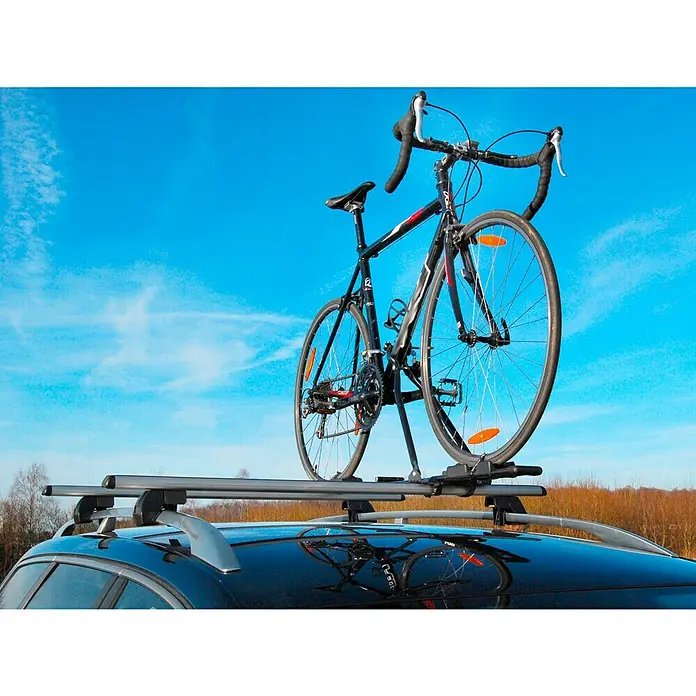 Eufab Fahrradträgeraufsatz Poker - Geeignet für: 1 Fahrrad, Traglast: 15 kg - Anwendungsbeispiel