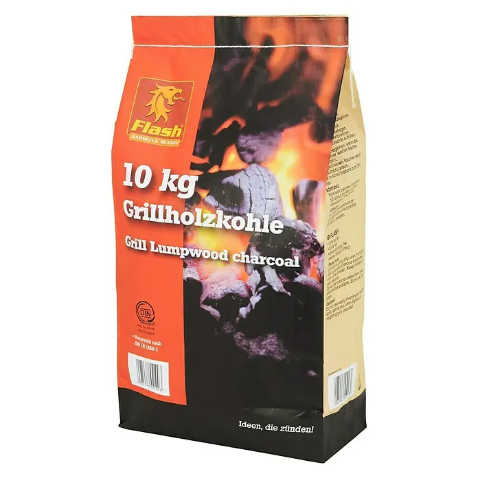 Holzkohle - 10 kg - Vorderansicht
