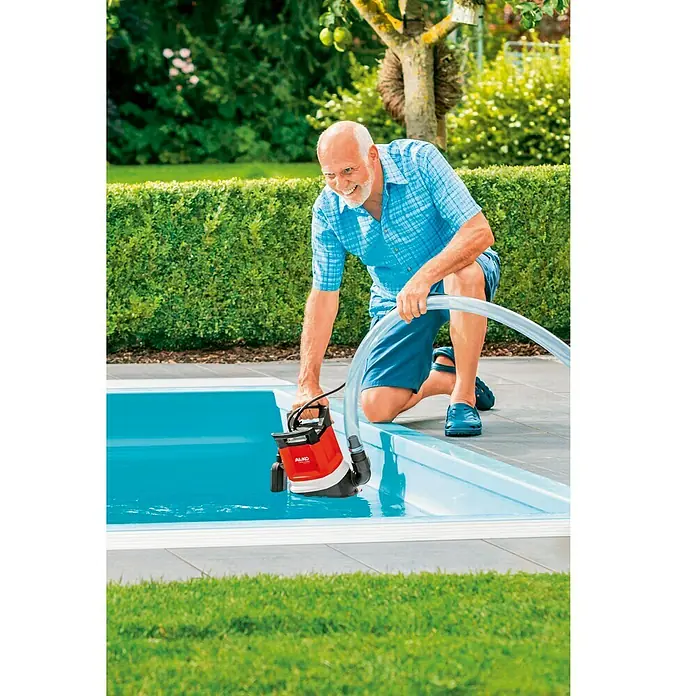 AL-KO Premium Tauchpumpe Kombi Twin 11000 Premium - 850 W, Max. Fördermenge: 13.000 l/h