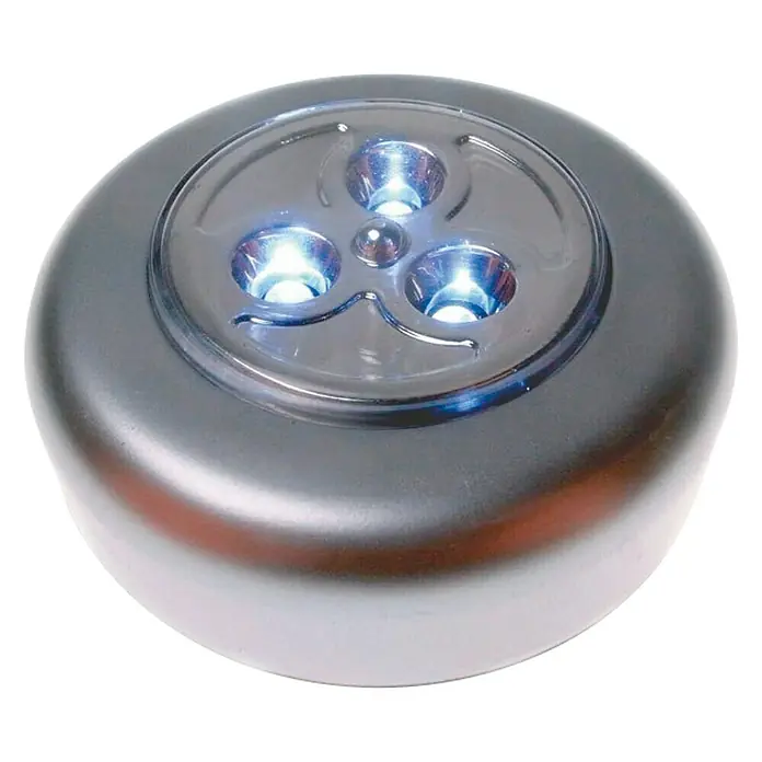 Voltolux Batterieleuchte Set Touch - Silber, LED