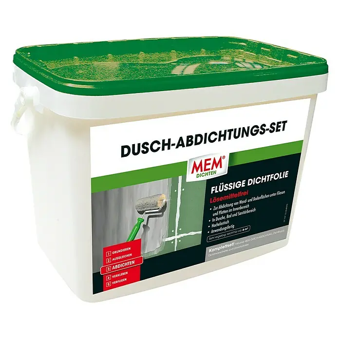 MEM Dichtfolie Dusch-Abdichtungs-Set - 8 kg