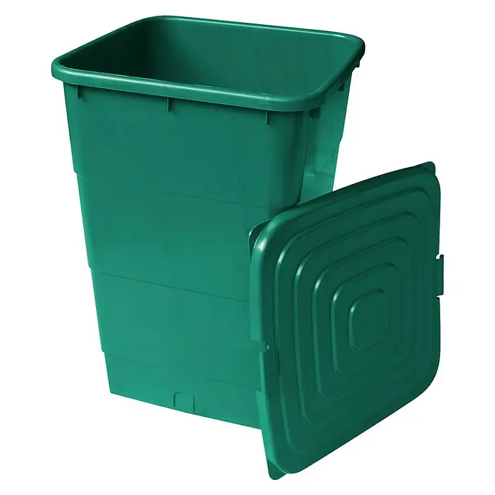 Regentonne eckig - 200 l, Grün