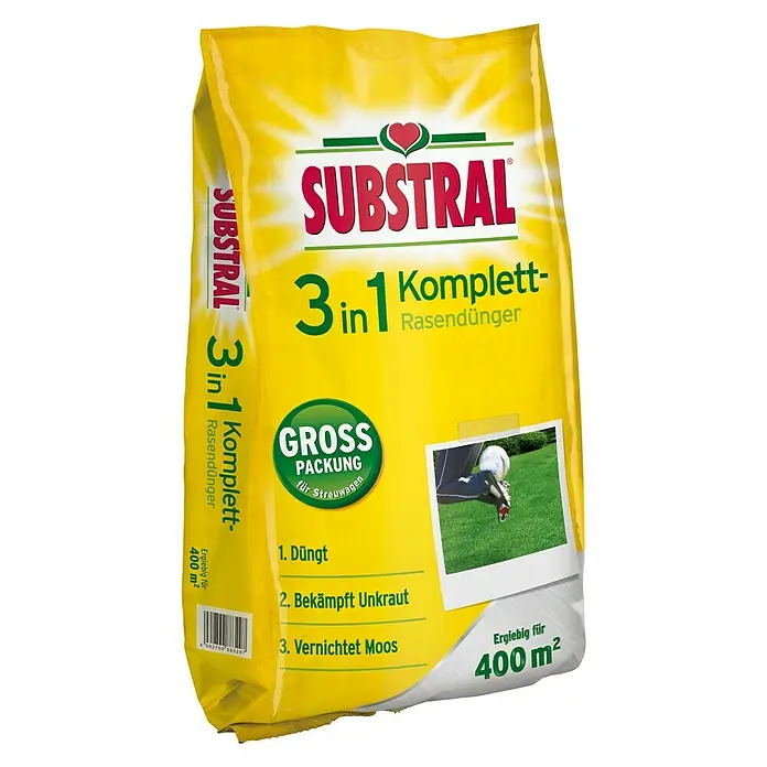 Substral Rasendünger 3in1 Komplett - 14 kg