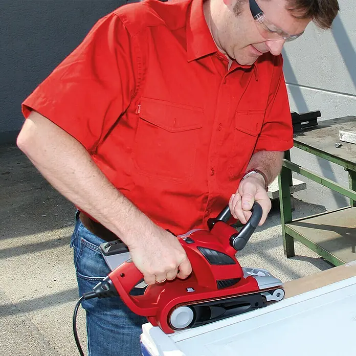 Einhell Expert Bandschleifer TE-BS 8540 E - 850 W, Bandabmessung: 75 x 533 mm