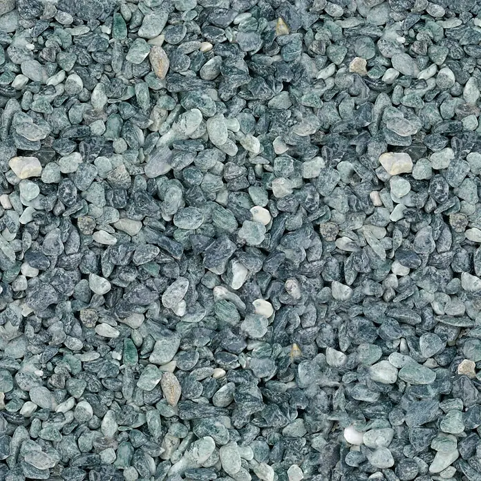 Min2C Marmorkiesel - Grün, Körnung: 7 mm - 15 mm, 25 kg