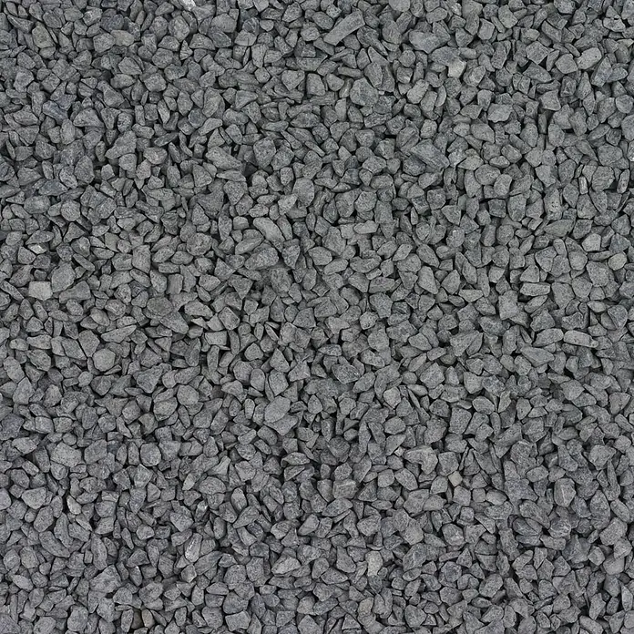 Min2C Marmorsplitt Schwarz - Schwarz, Körnung: 9 mm - 12 mm, 600 kg