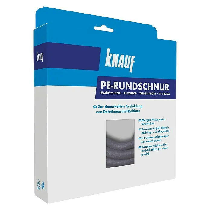 Knauf Rundschnur - Ø x L: 13 mm x 4,1 m, Geeignet für: Dehnungsfugen