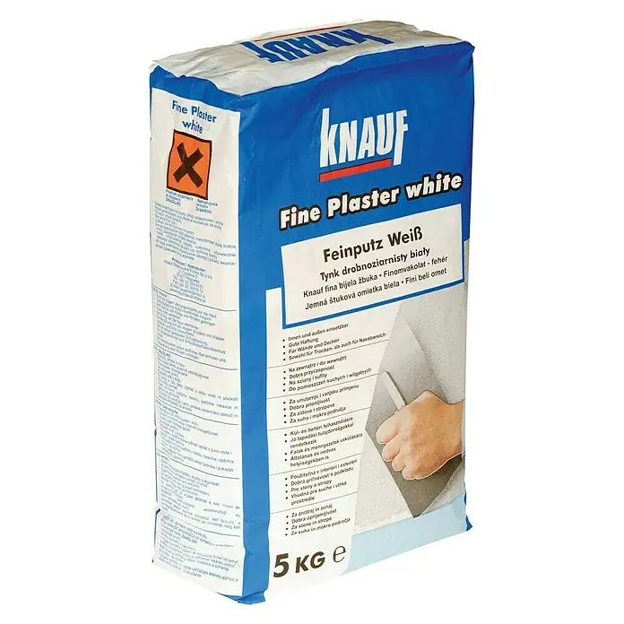Knauf Feinputz - Weiß, 5 kg